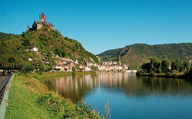 Old Town Cochem and the Reichsburg Castle